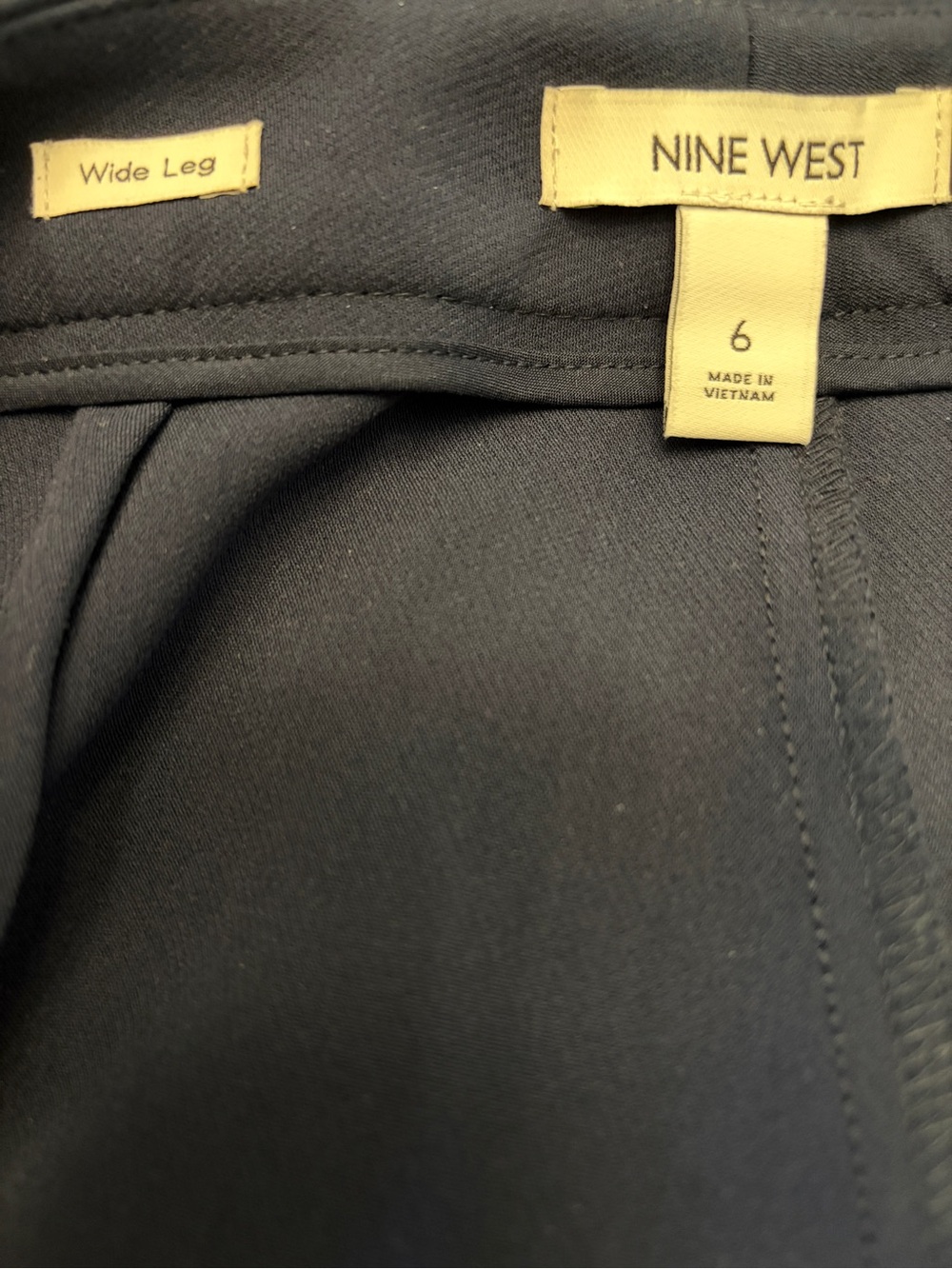 Nine West Wide-Leg High Rise Dress Pants - Picture 5 of 5